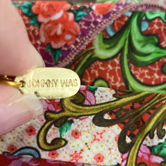 Johnny Was | Zoila Key Chain Ring Silk Scarf Charm - Picture 6 of 9